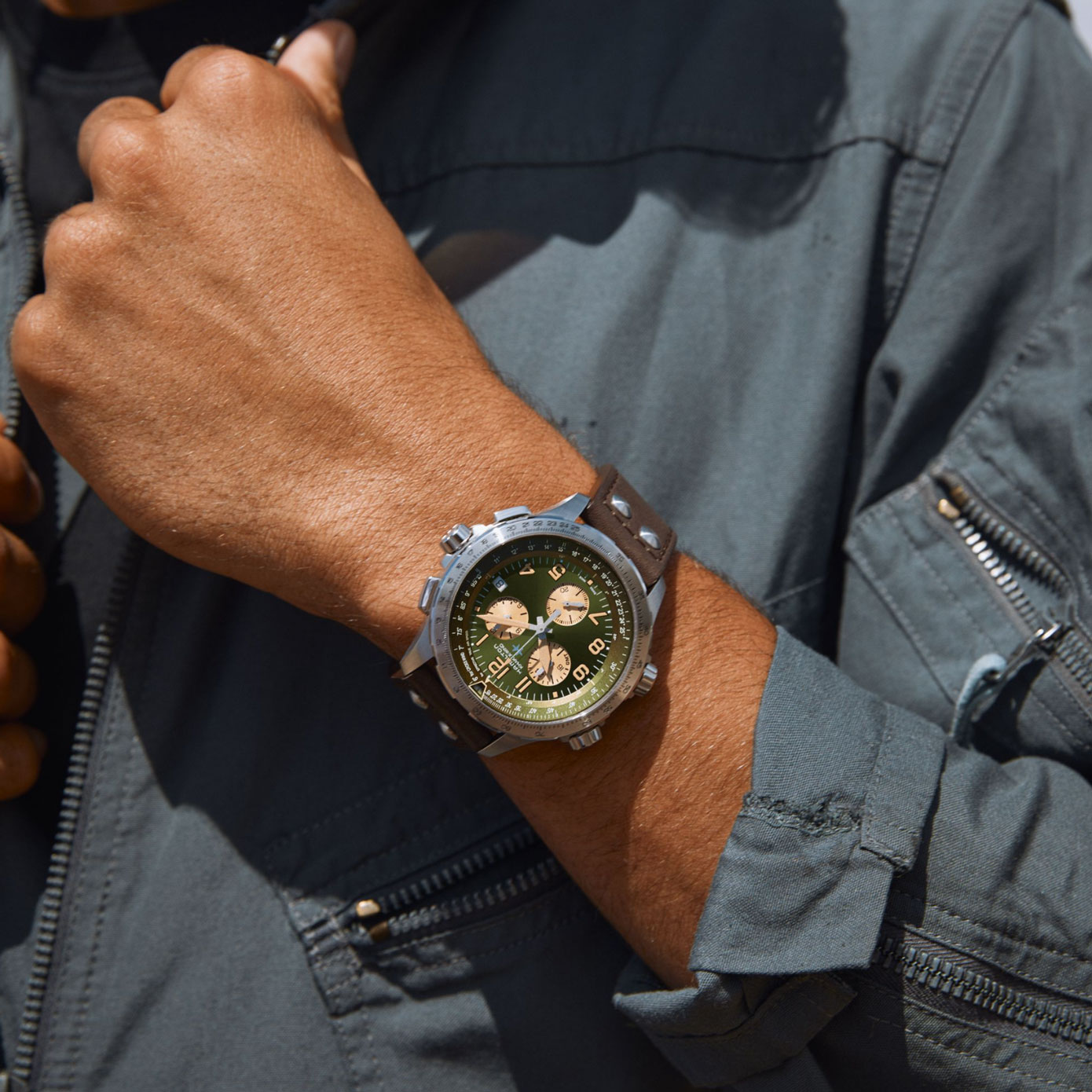 HAMILTON Khaki Aviation X-Wind GMT Chrono