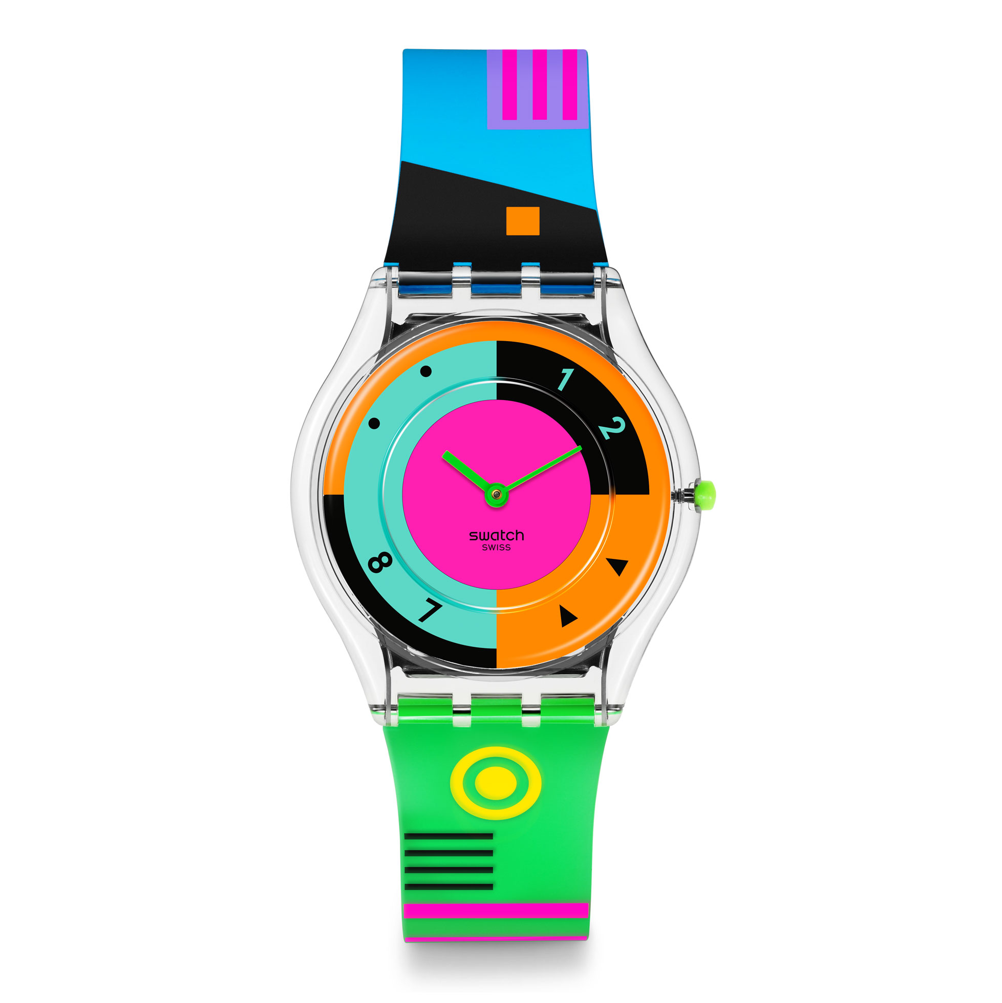Swatch Neon Hot Racer