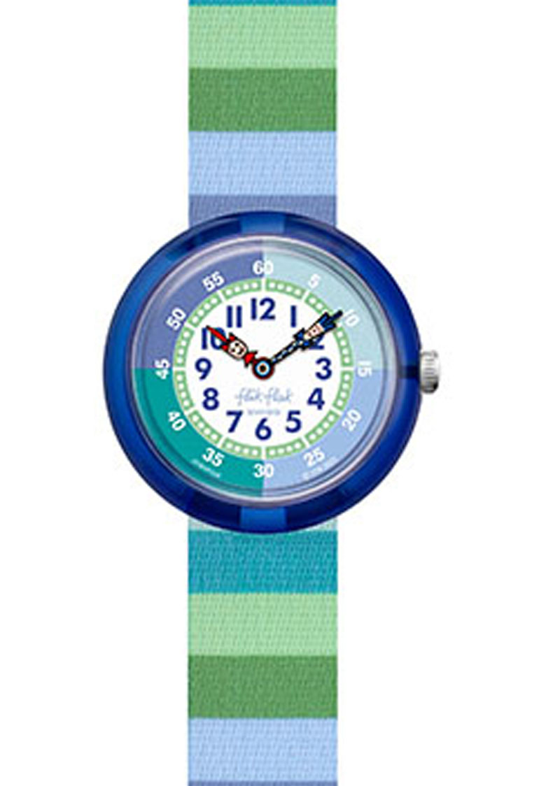 FLIK FLAK Stripy Green