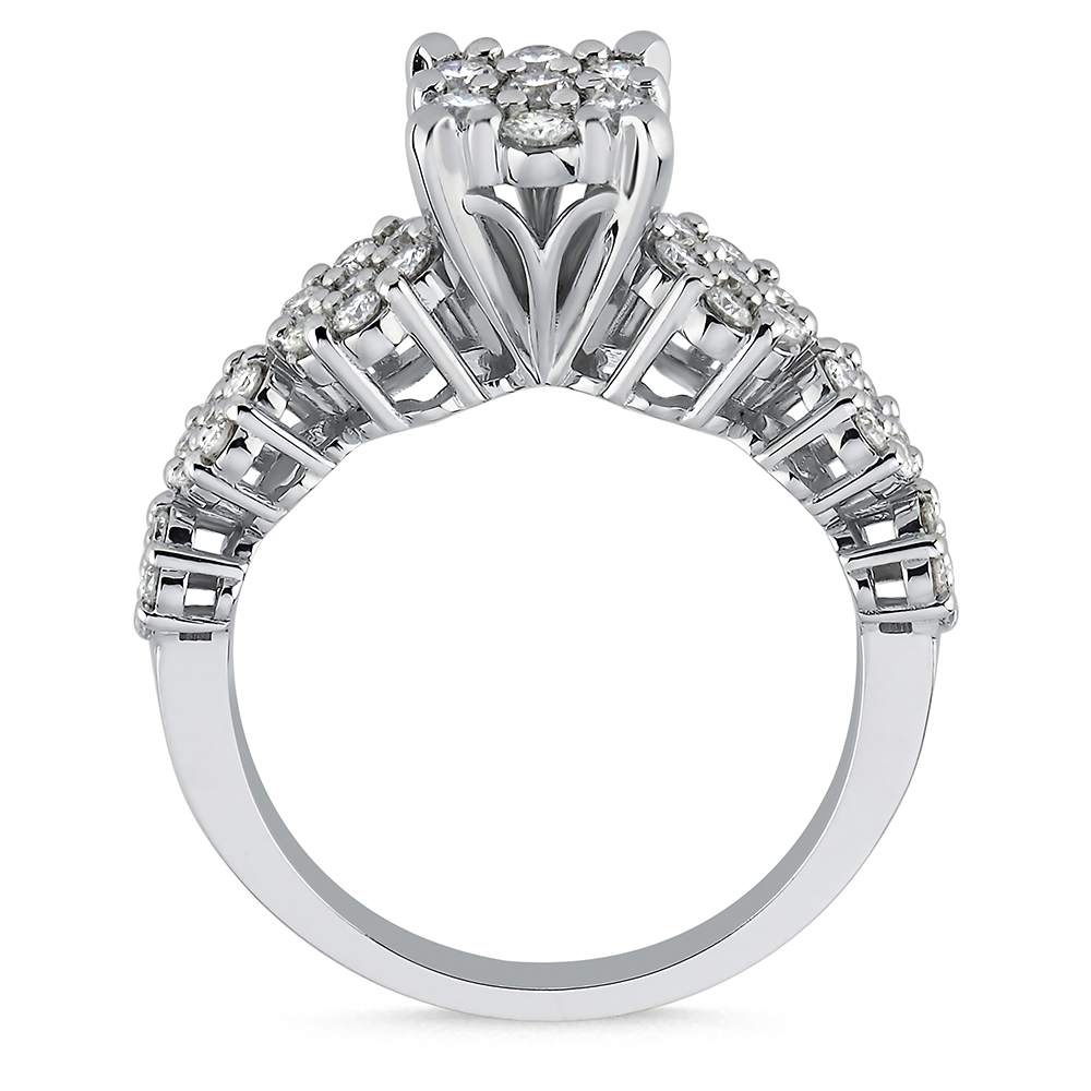 Claire 750/- Weißgold mit 0,78ct. Brillanten