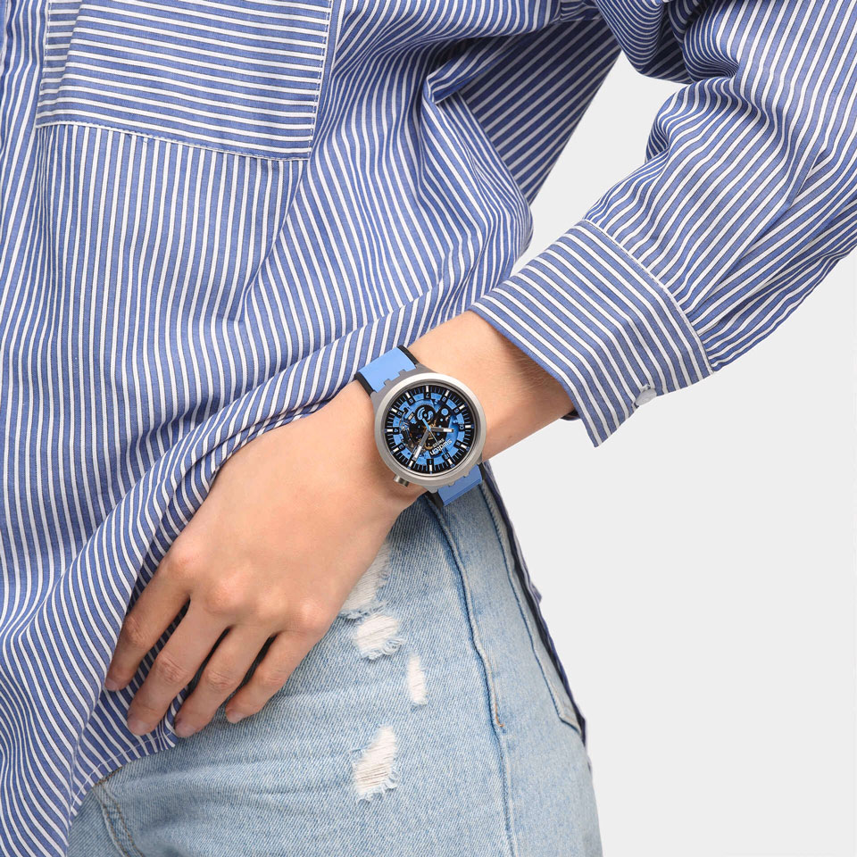 Swatch Azure Blue Daze