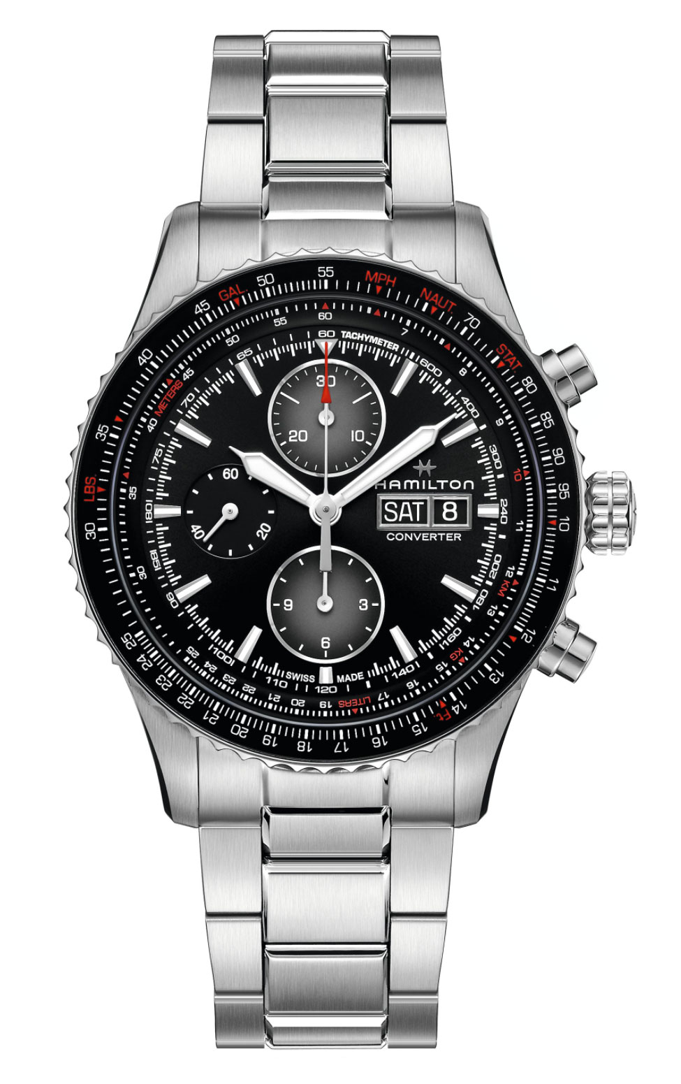 HAMILTON Khaki Aviation Converter Auto Chrono H76726130