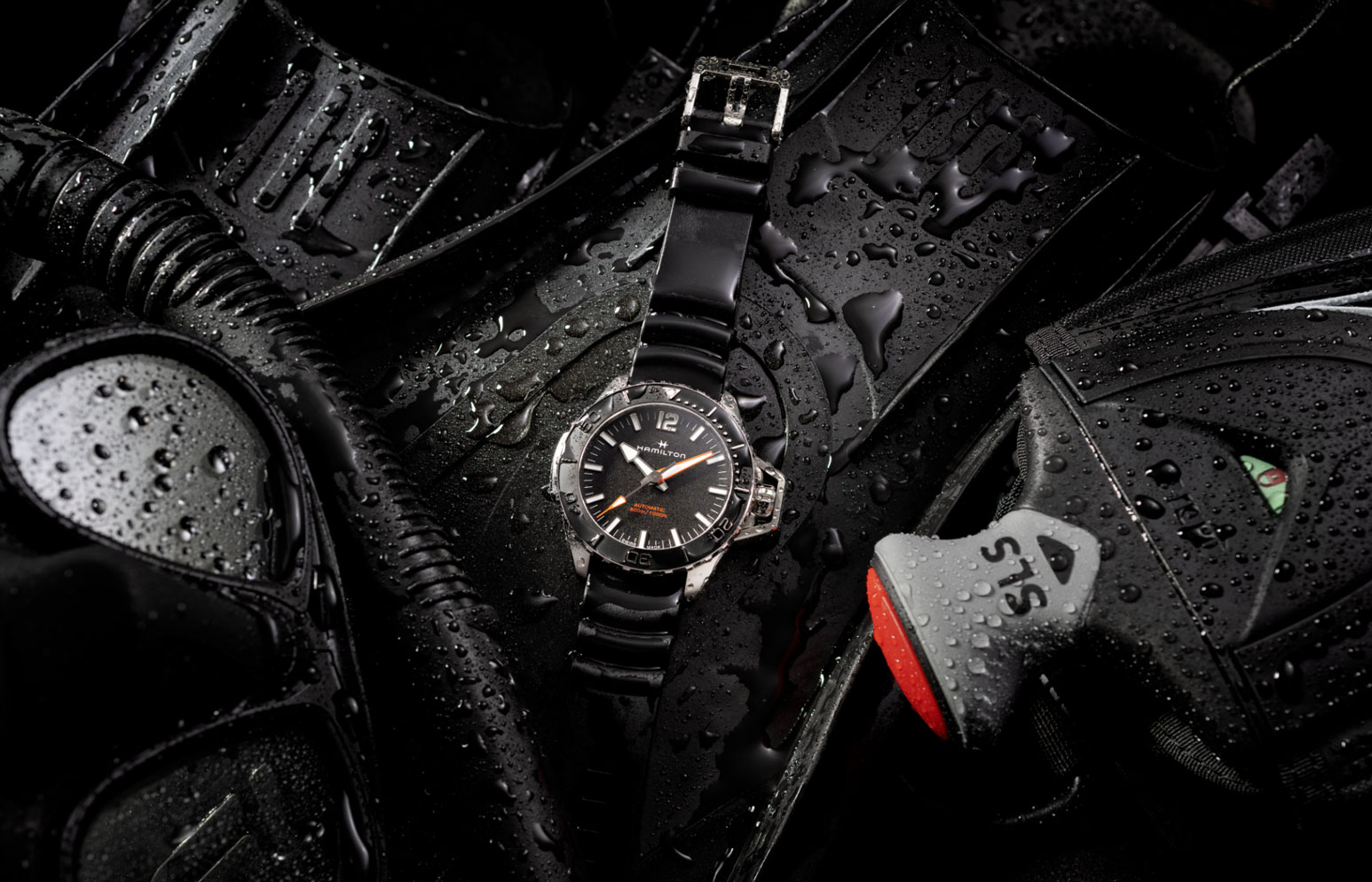 HAMILTON Khaki Navy Frogman Auto Herrenuhr H77825330