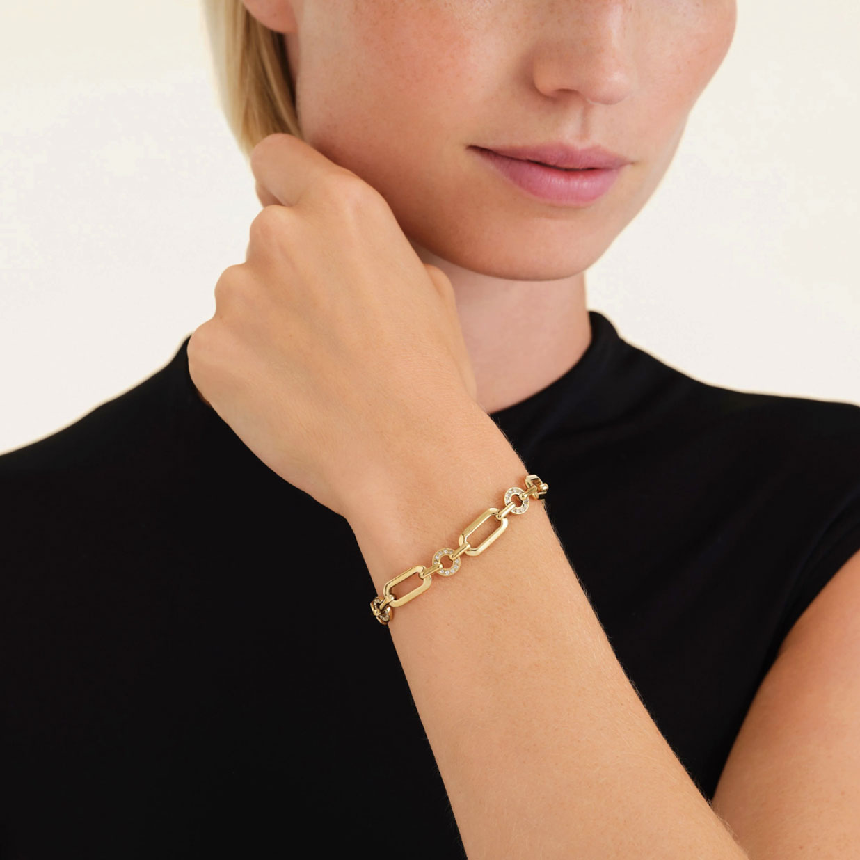 Rosefield Octagon Kristall Armband