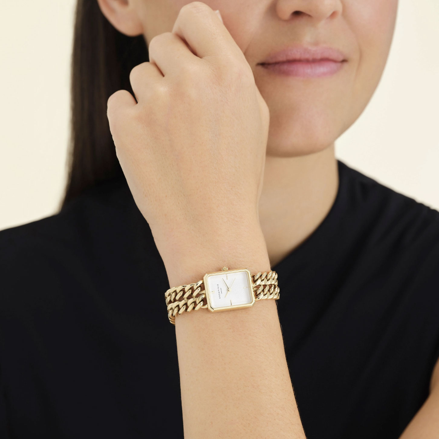 Rosefield Studio Double Chain Gold
