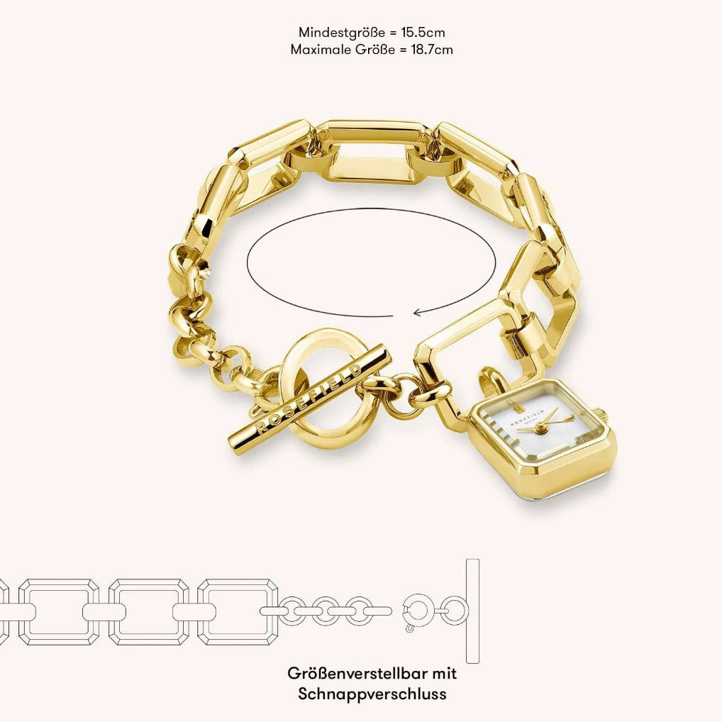 Rosefield STUDIO Octagon Chain Gold