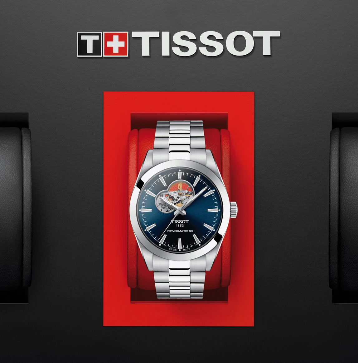 TISSOT Gentleman Powermatic 80 Open Heart