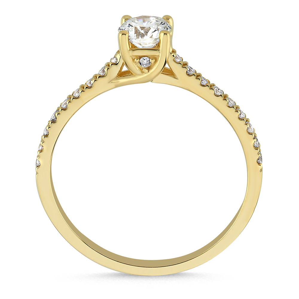 Emma Solitär Verlobungsring 585/- Gold