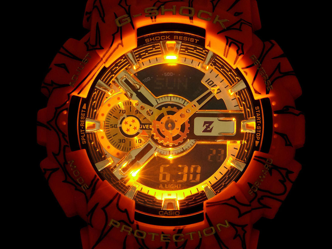 Casio G-Shock Dragonball-Z Limited Edition GA-110JDB-1A4ER