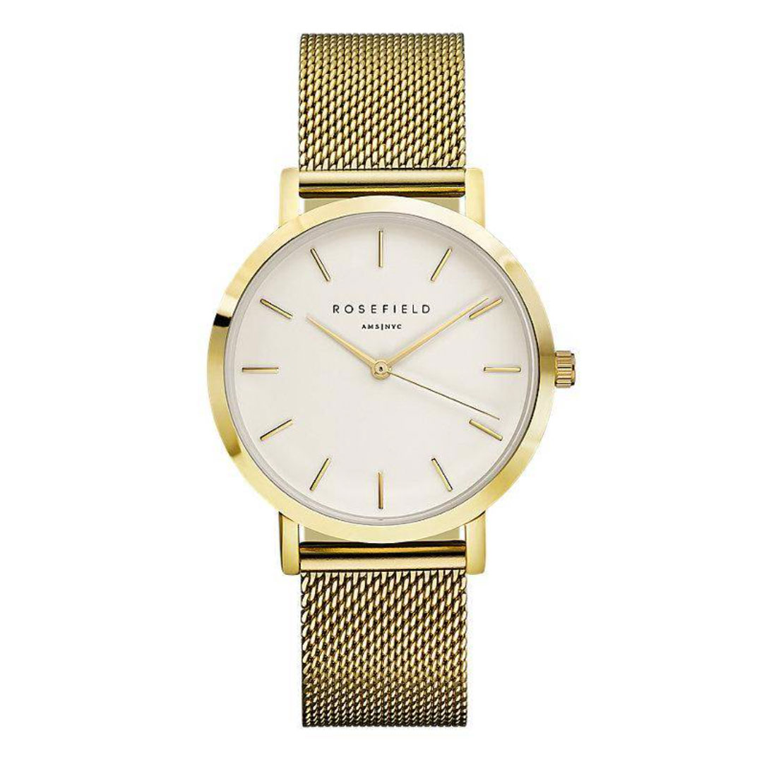 Rosefield Mercer Gold Mesh