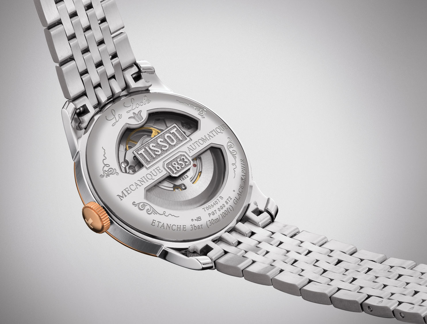 TISSOT Le Locle Powermatic 80 T006.407.22.033.02 Herrenuhr