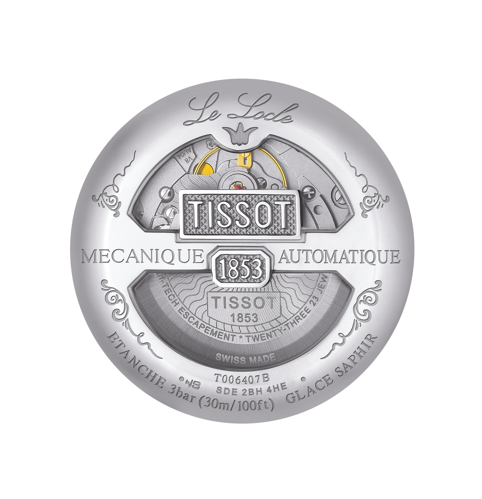 TISSOT Le Locle Powermatic 80 T006.407.16.033.00 Herrenuhr