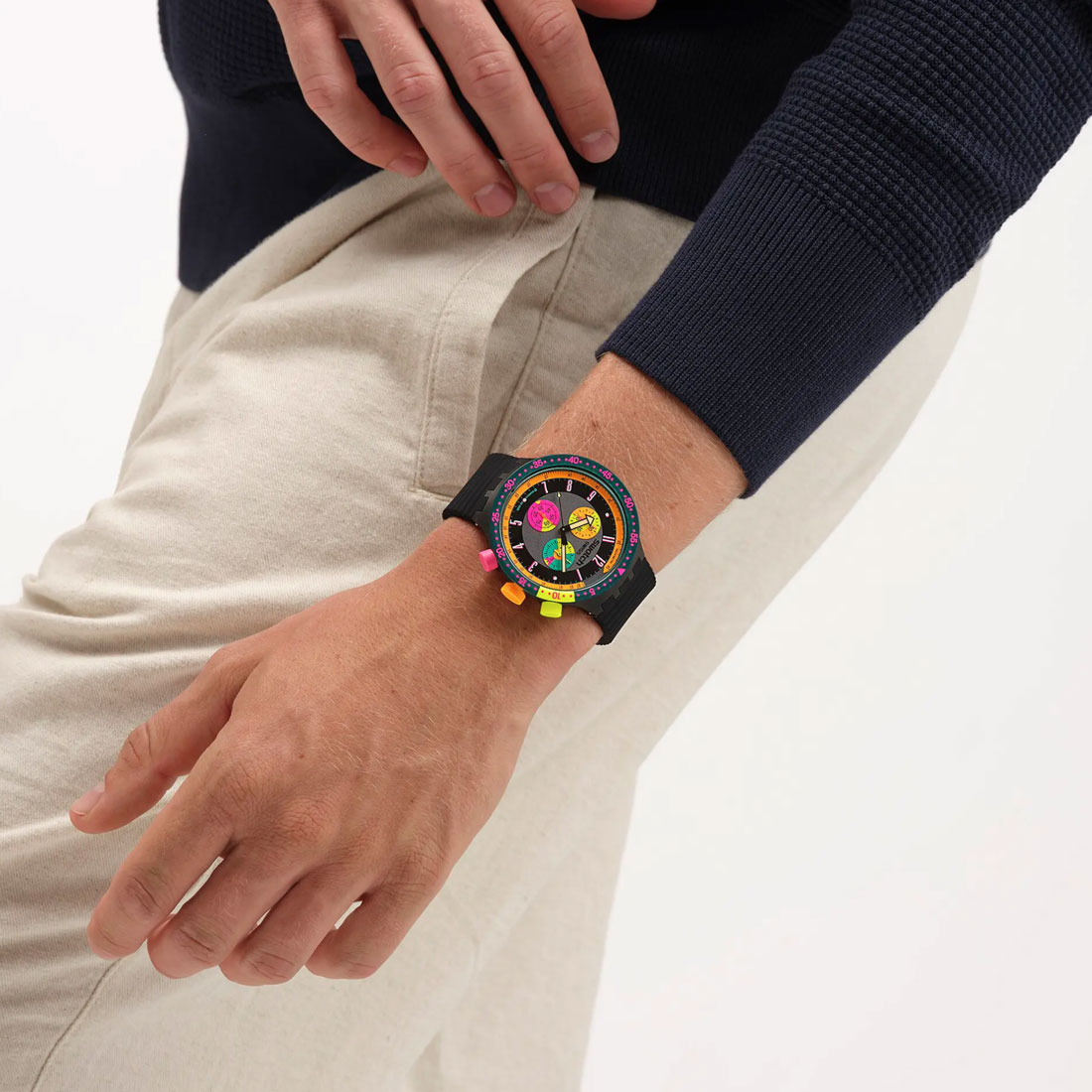 Swatch Neon Seppia SB02B104