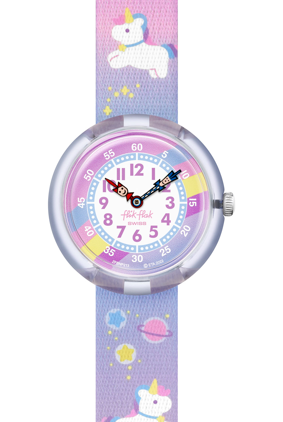FLIK FLAK Cuddly Unicorn Kinderuhr FBNP213