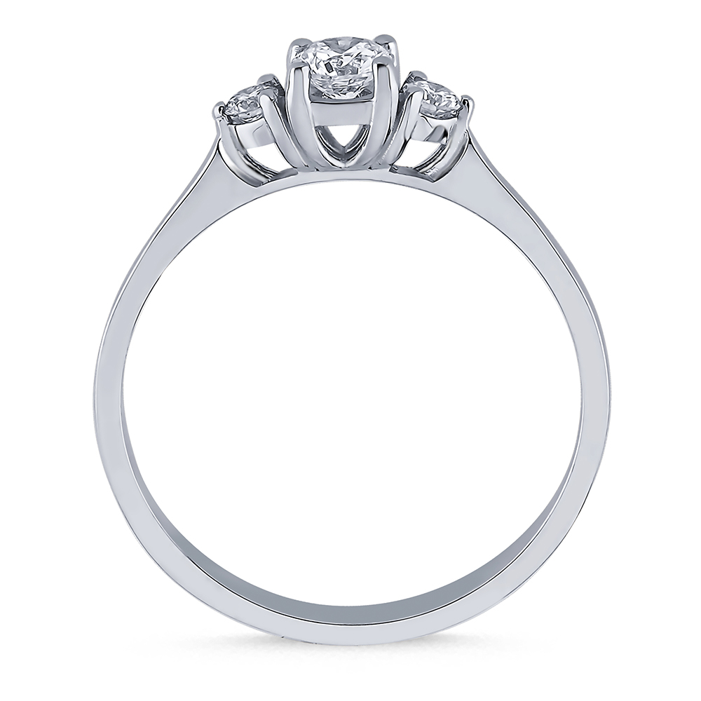 Elaine 585/- Gold Trilogie Ring 0,34ct. Brillanten