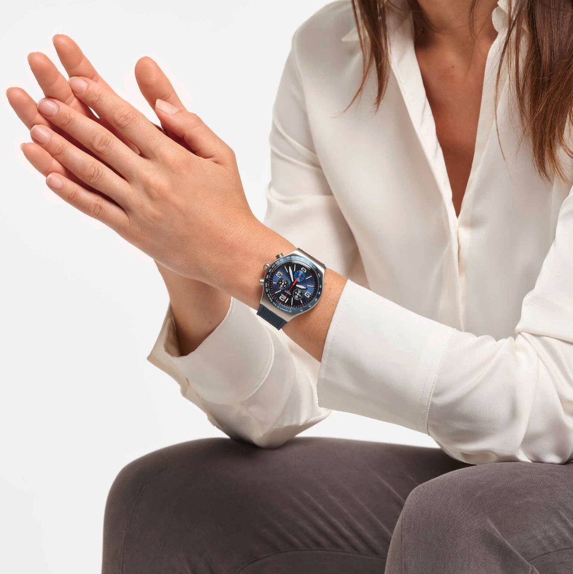 Swatch Blue Grid