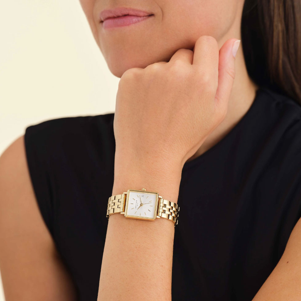 Rosefield Boxy XS Gold