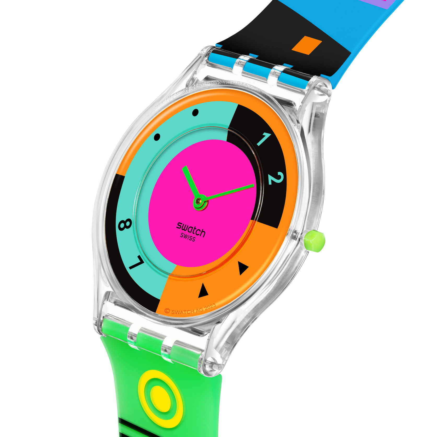 Swatch Neon Hot Racer