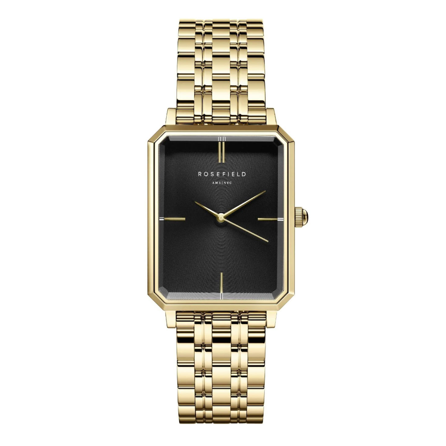 Rosefield Octagon Schwarz Gold