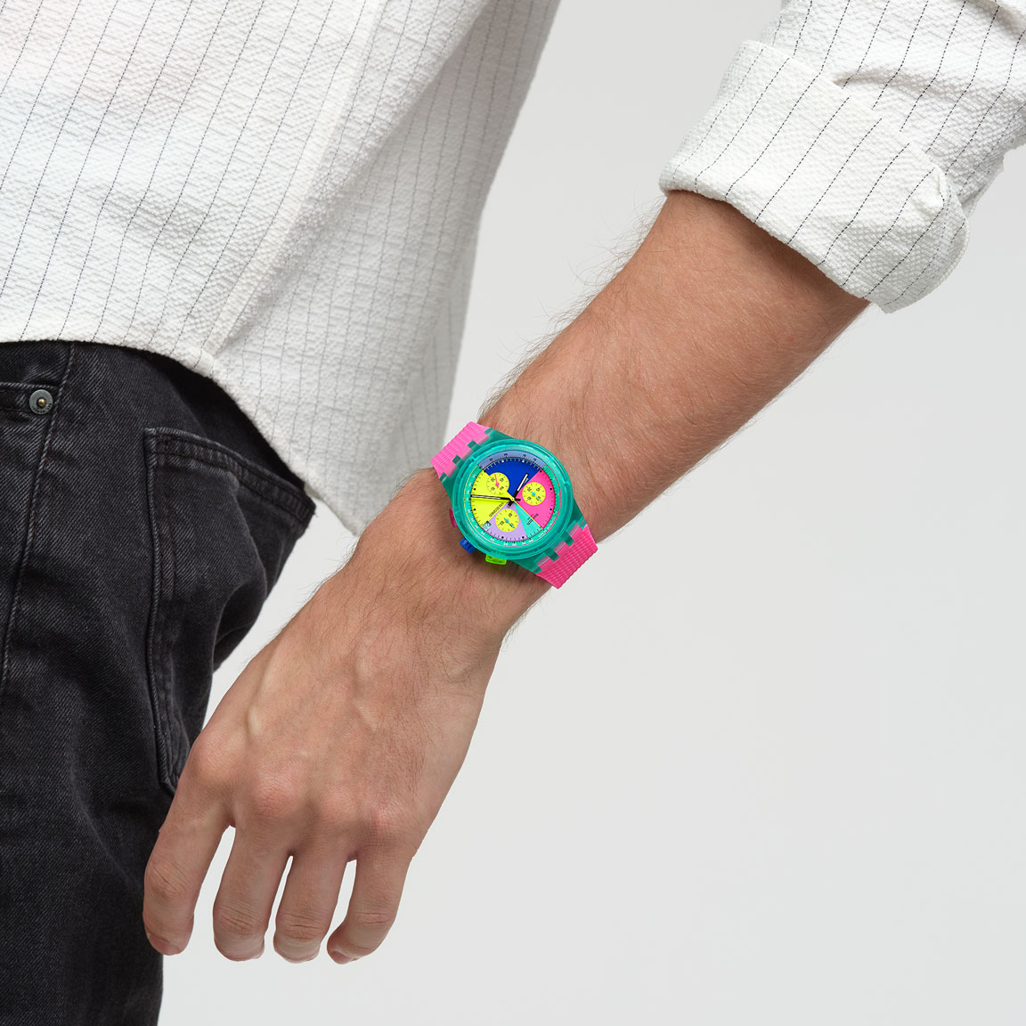 Swatch Neon Flash Arrow
