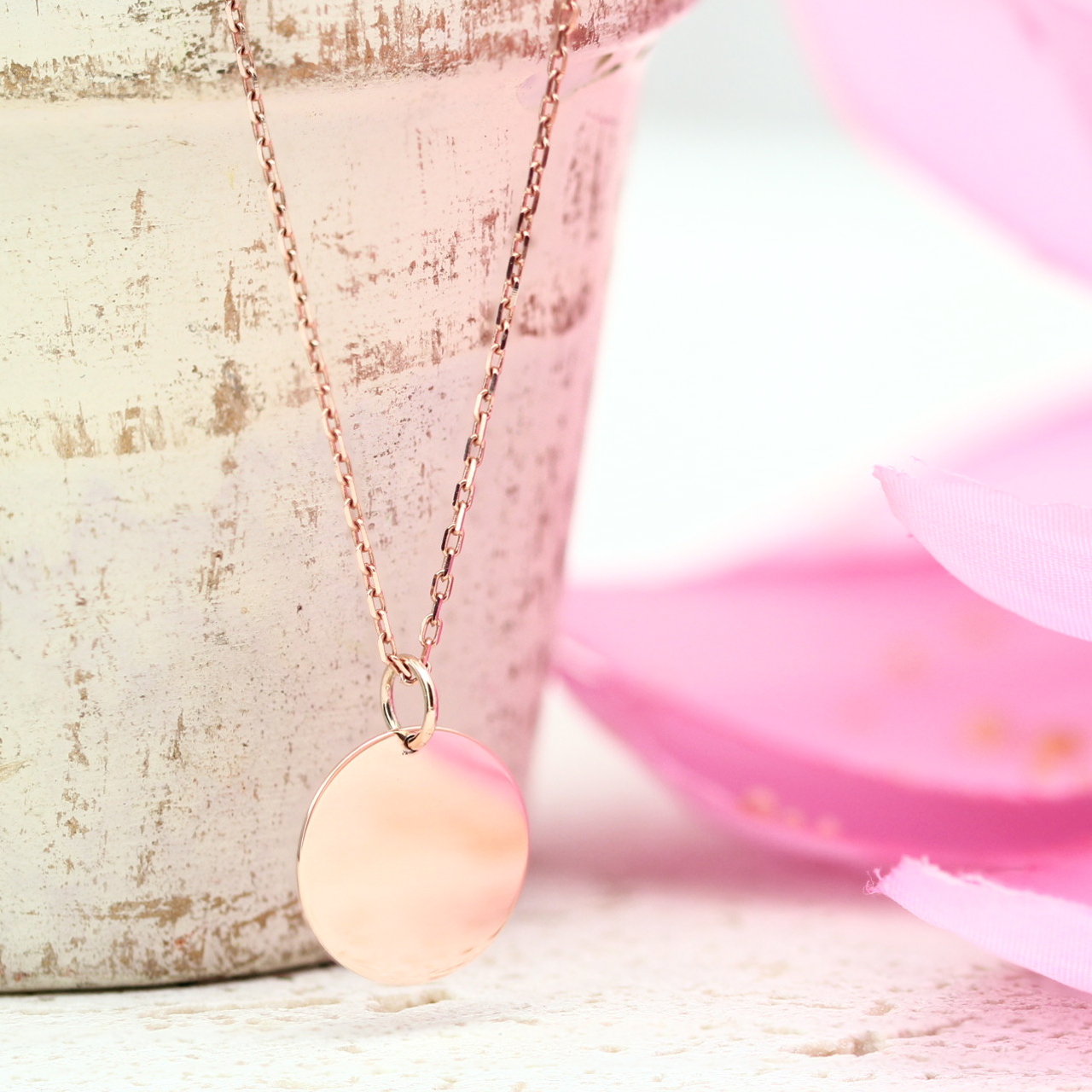 Chloé Rosé Gravuranhänger